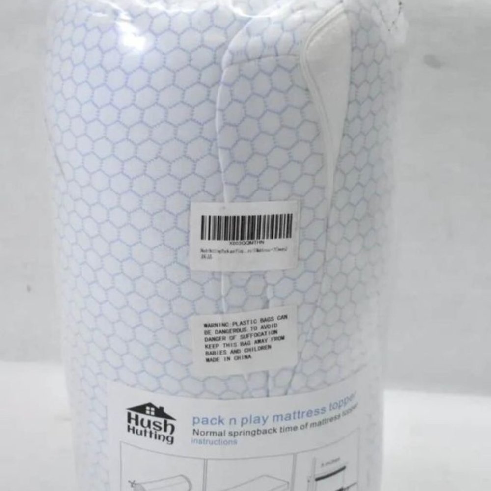 Hush Hutting Waterproof pack and play mattress topper NEW